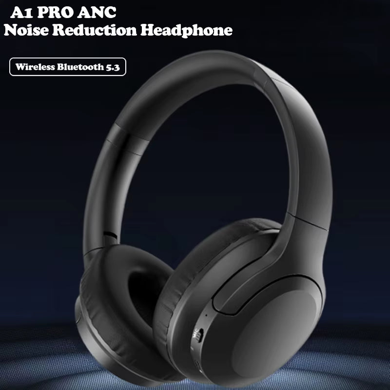 2024 Active Noise Canceling Headphones BT 5.3 Over-Ear Foldable Anc Gaming Headset